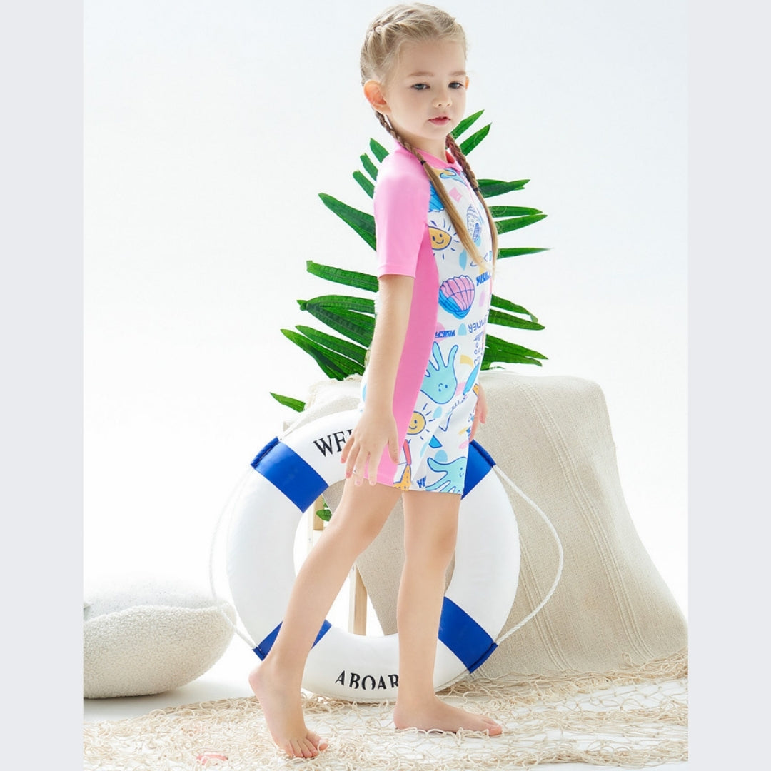 Traje Baby YINGFA Manga Corta Print Animado