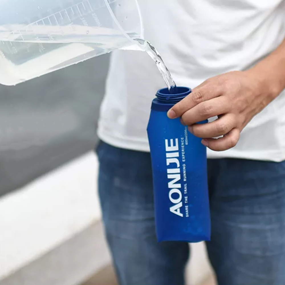 Botella Blanda AONIJIE Soft Flask con Straw 600ml