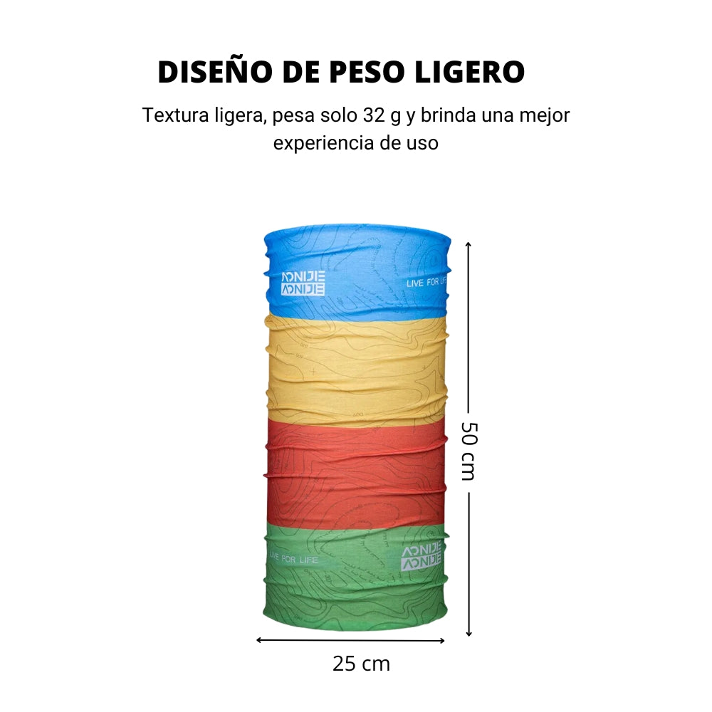 Bandana AONIJIE Coolmax Multicolor