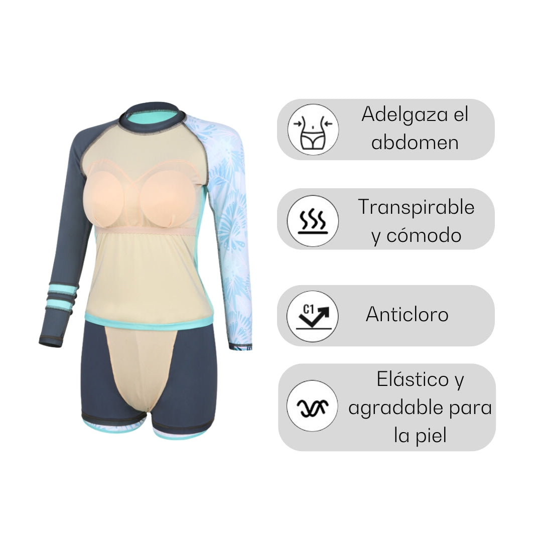 Conjunto YINGFA Shorts y Manga Larga