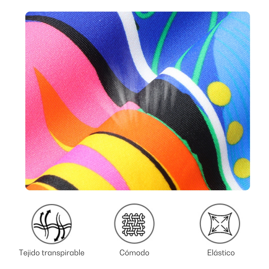 Traje Low Rise YINGFA Manga Cero Multicolor