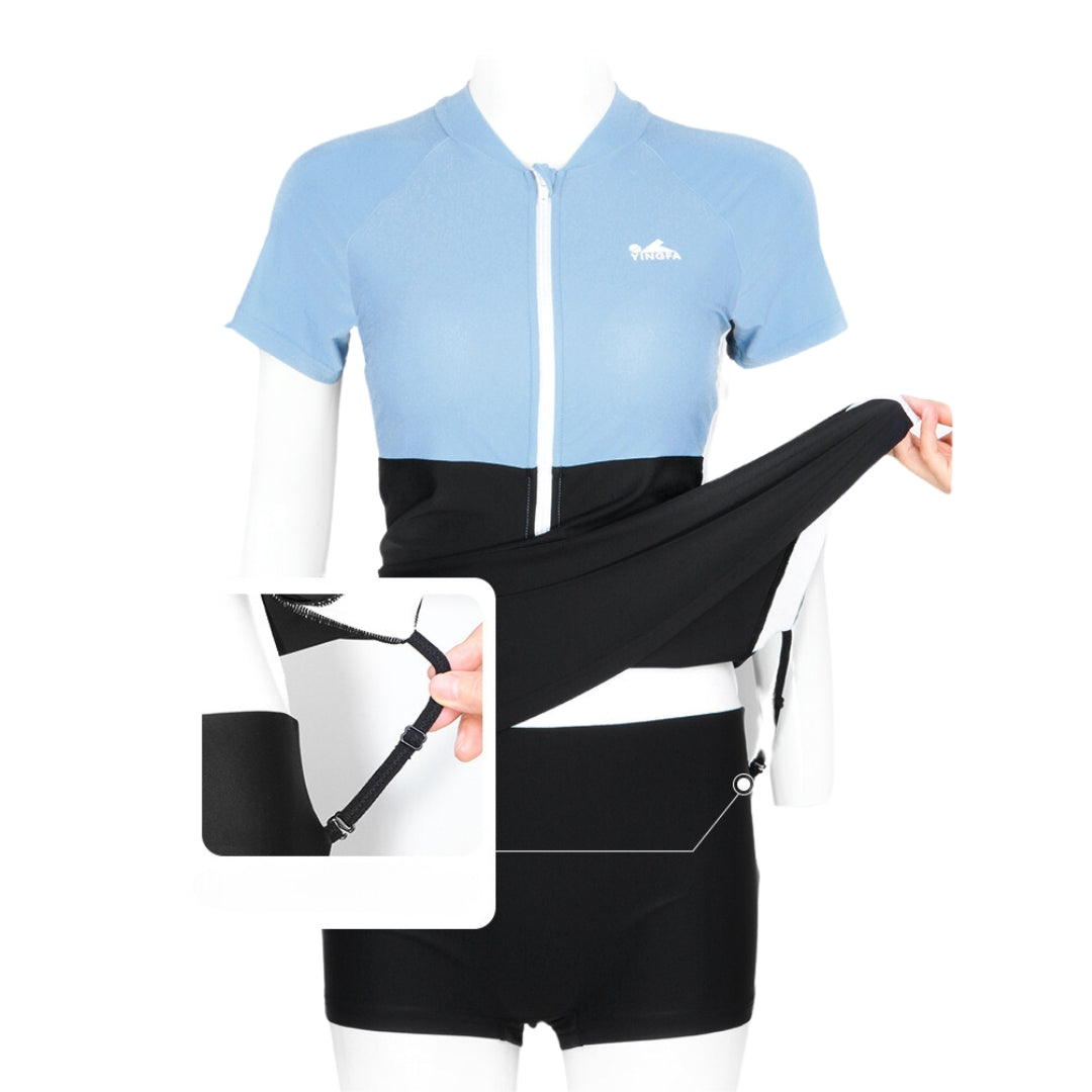 Traje Skirt Suit Manga Corta