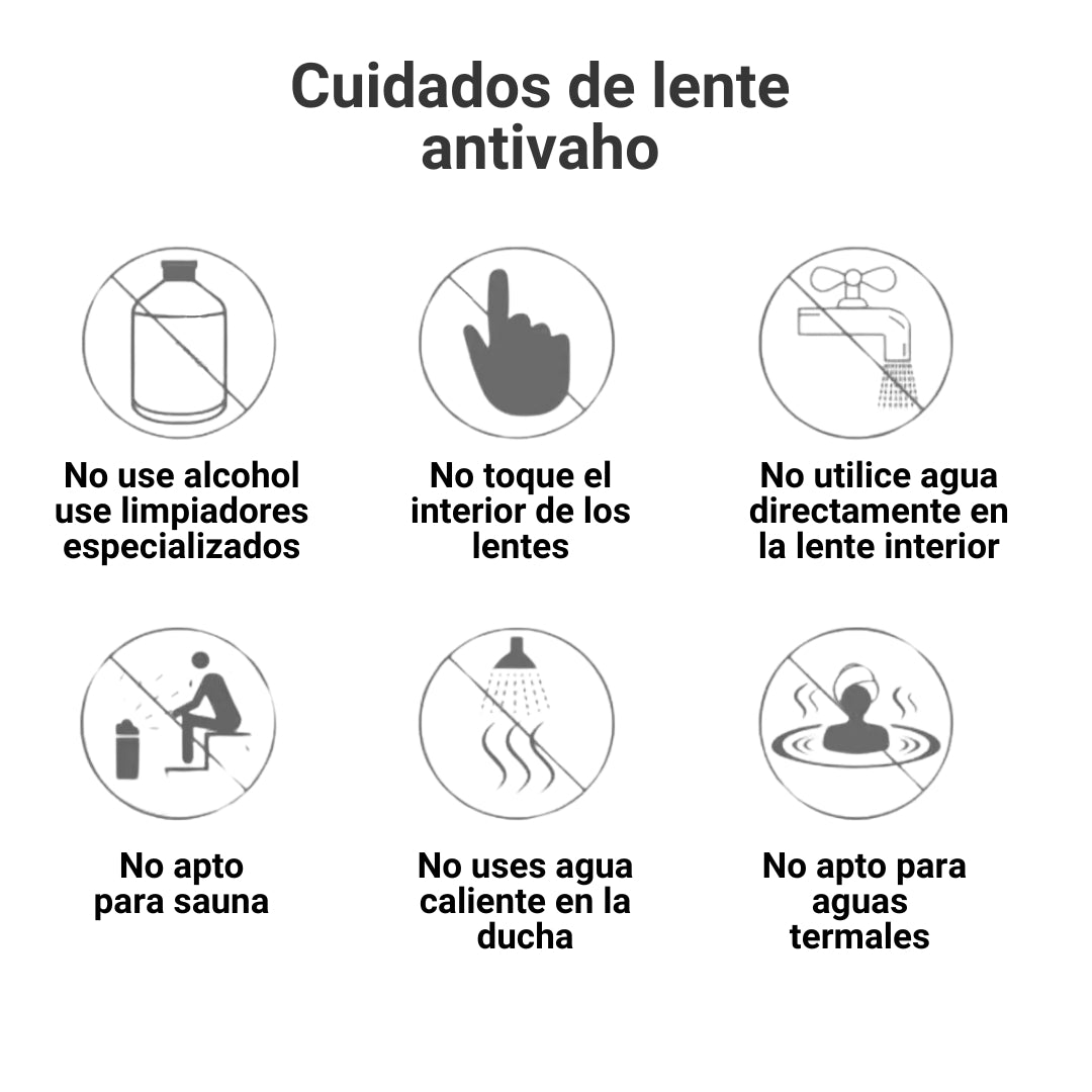 Lentes YINGFA Antiniebla Free