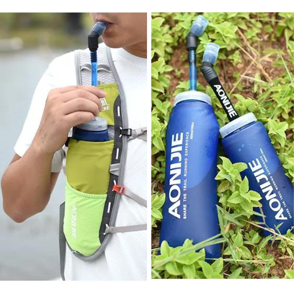 Botella Blanda AONIJIE Soft Flask con Straw 350ml