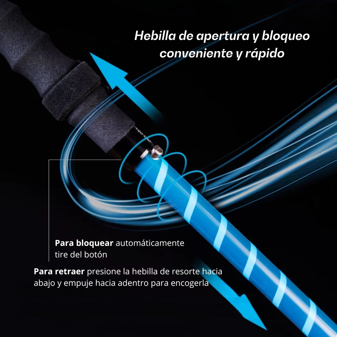 Baston Trekking AONIJIE Aluminio