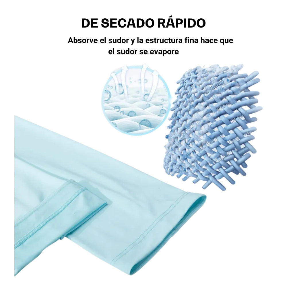 Manga Anti-UV AONIJIE Textura Ice Pro I