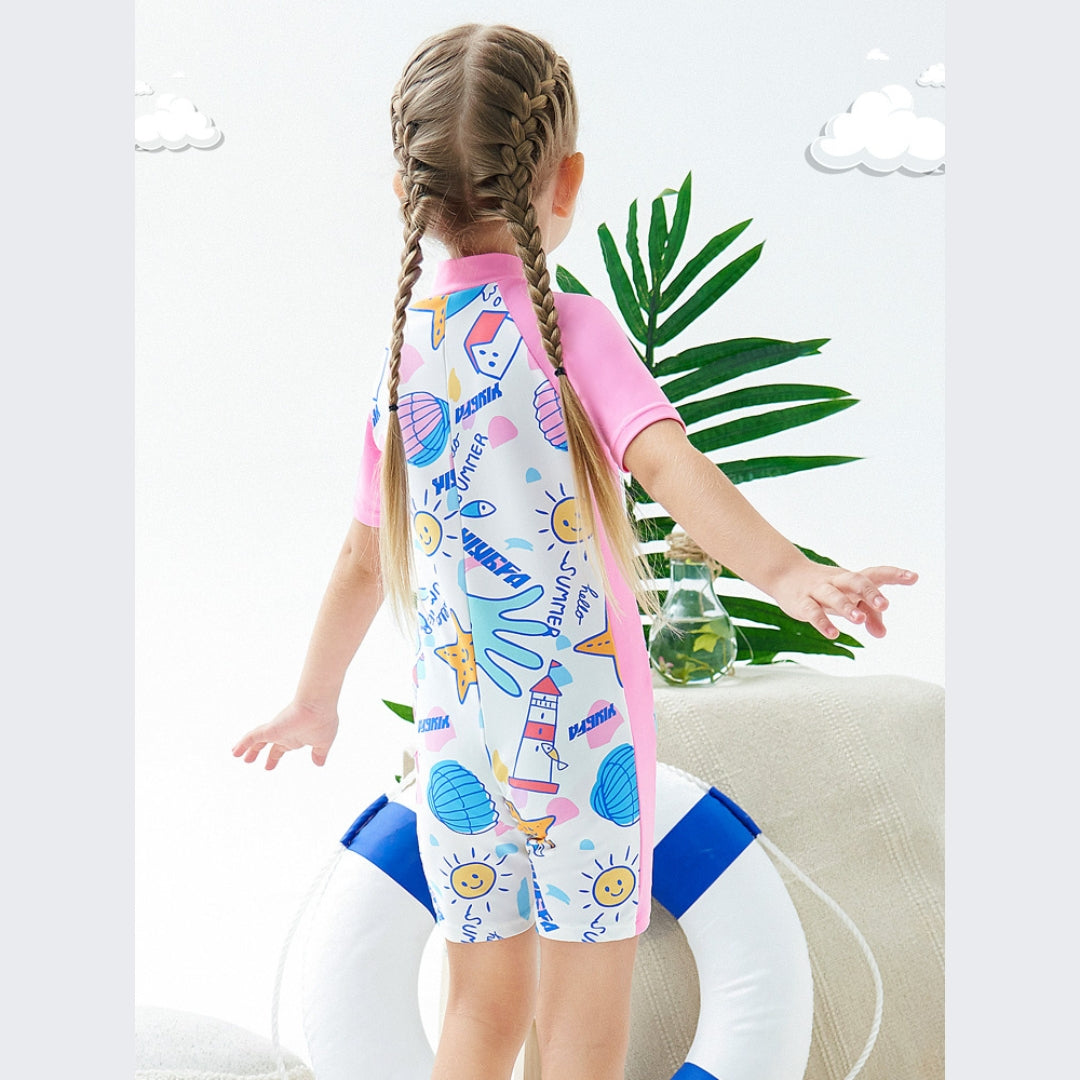 Traje Baby YINGFA Manga Corta Print Animado