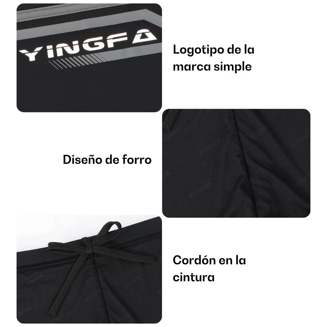 Bañador Trunks YINGFA Lateral Color Solid
