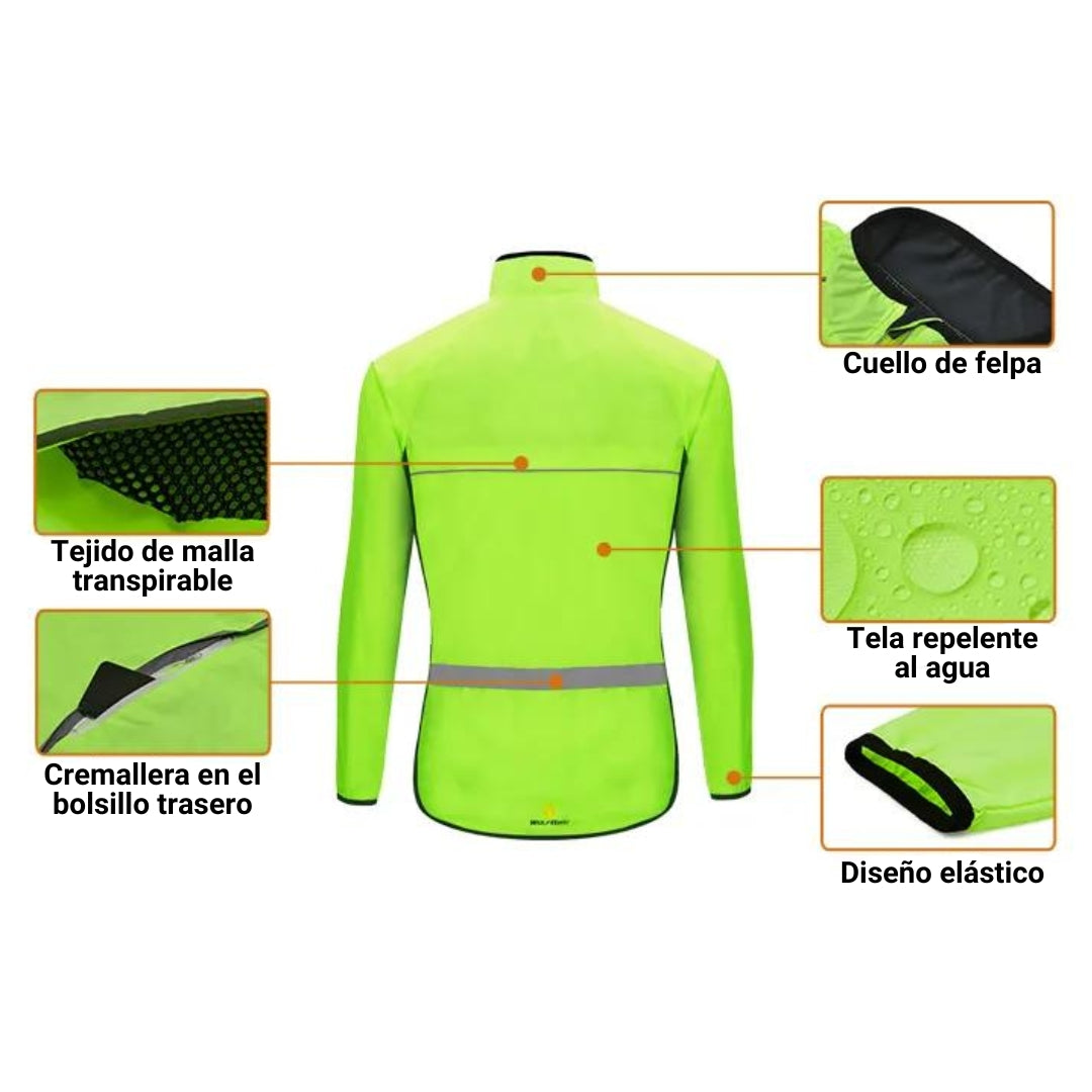 Casaca WOSAWE Cortavientos Tour France