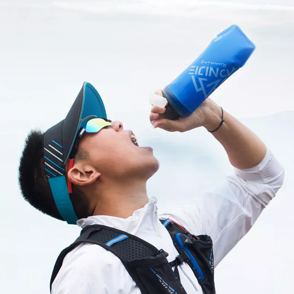 Botella Blanda AONIJIE Soft Flask con termo - aislante 420ml