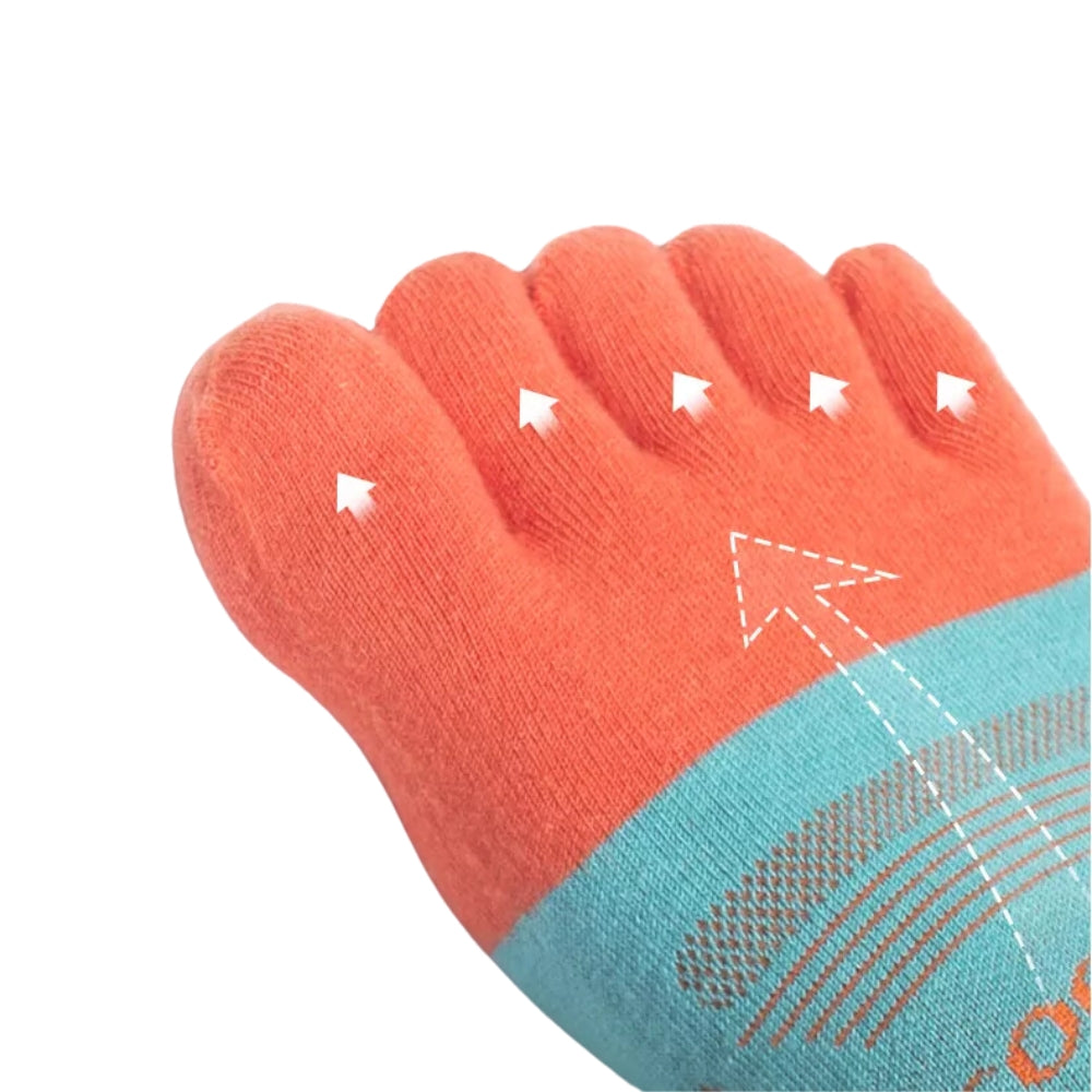 Calcetines 5-DEDOS AONIJIE Coolmax Corte Bajo