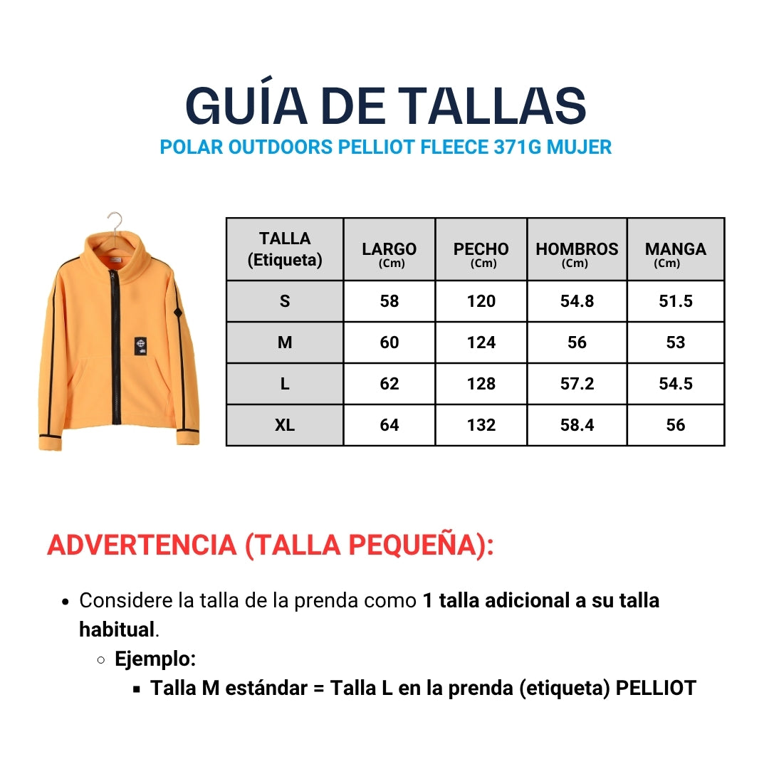 Polar Outdoors Pelliot Fleece 371G Mujer