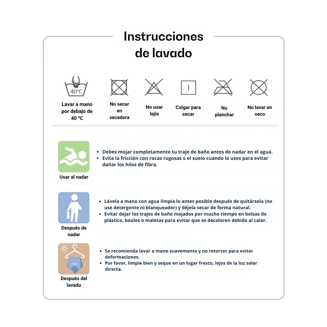 Traje Low Rise YINGFA Manga Cero Multicolor