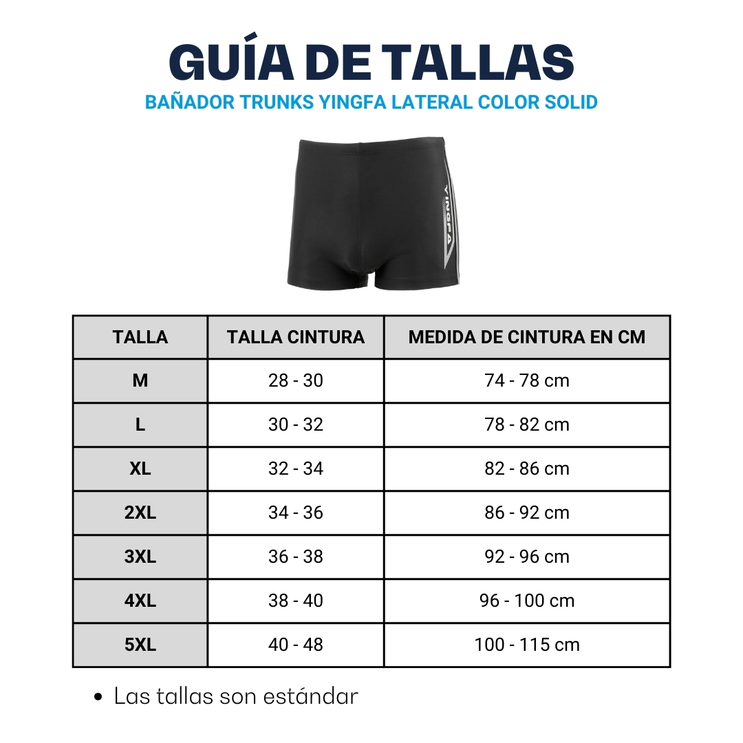 Bañador Trunks YINGFA Lateral Color Solid