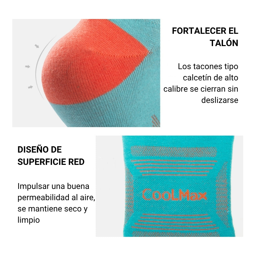 Calcetines 5-DEDOS AONIJIE Coolmax Corte Bajo