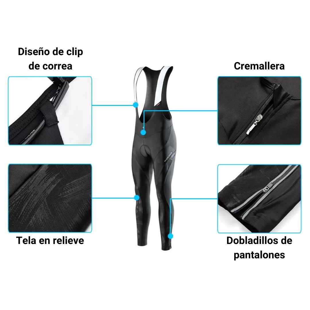 Bibs pantalones WOSAWE culote 3D
