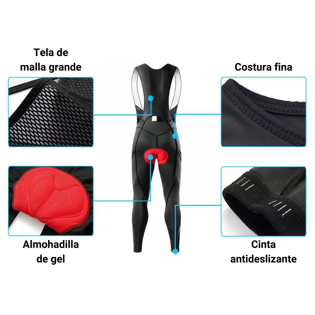 Bibs pantalones WOSAWE culote 3D