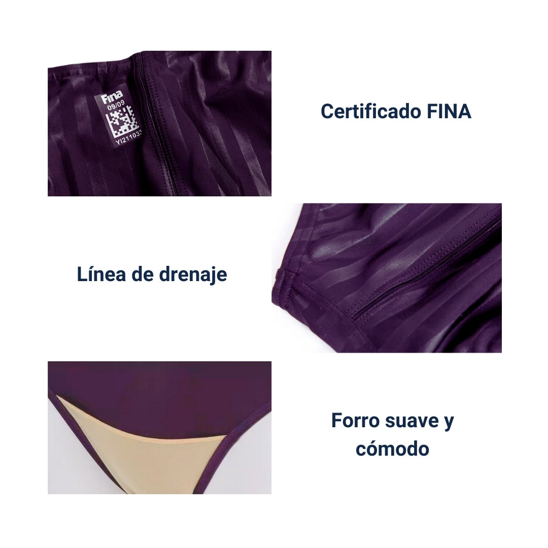 Traje de Baño Niña YINGFA One Piece Soft Certificado Fina