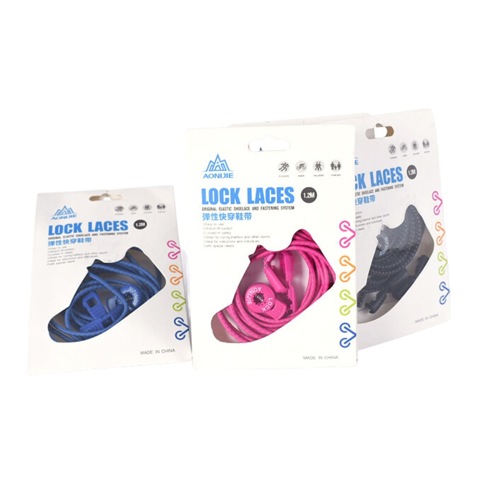 Cordones AONIJIE Con Seguro Para Zapatillas