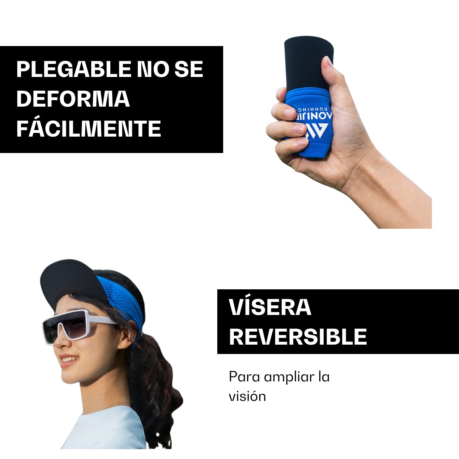 Visera AONIJIE Headband Solid