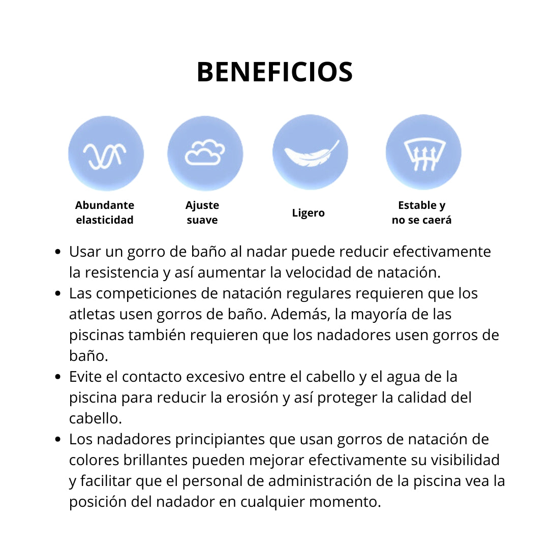 Gorro Large YINGFA Silicona Solid