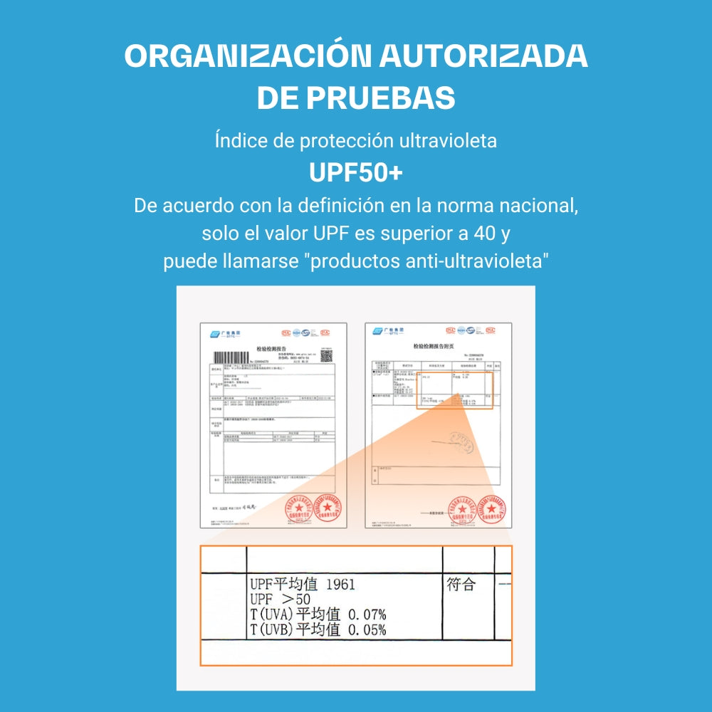 Mangas Anti-UV AONIJIE Textura Ice Pro II