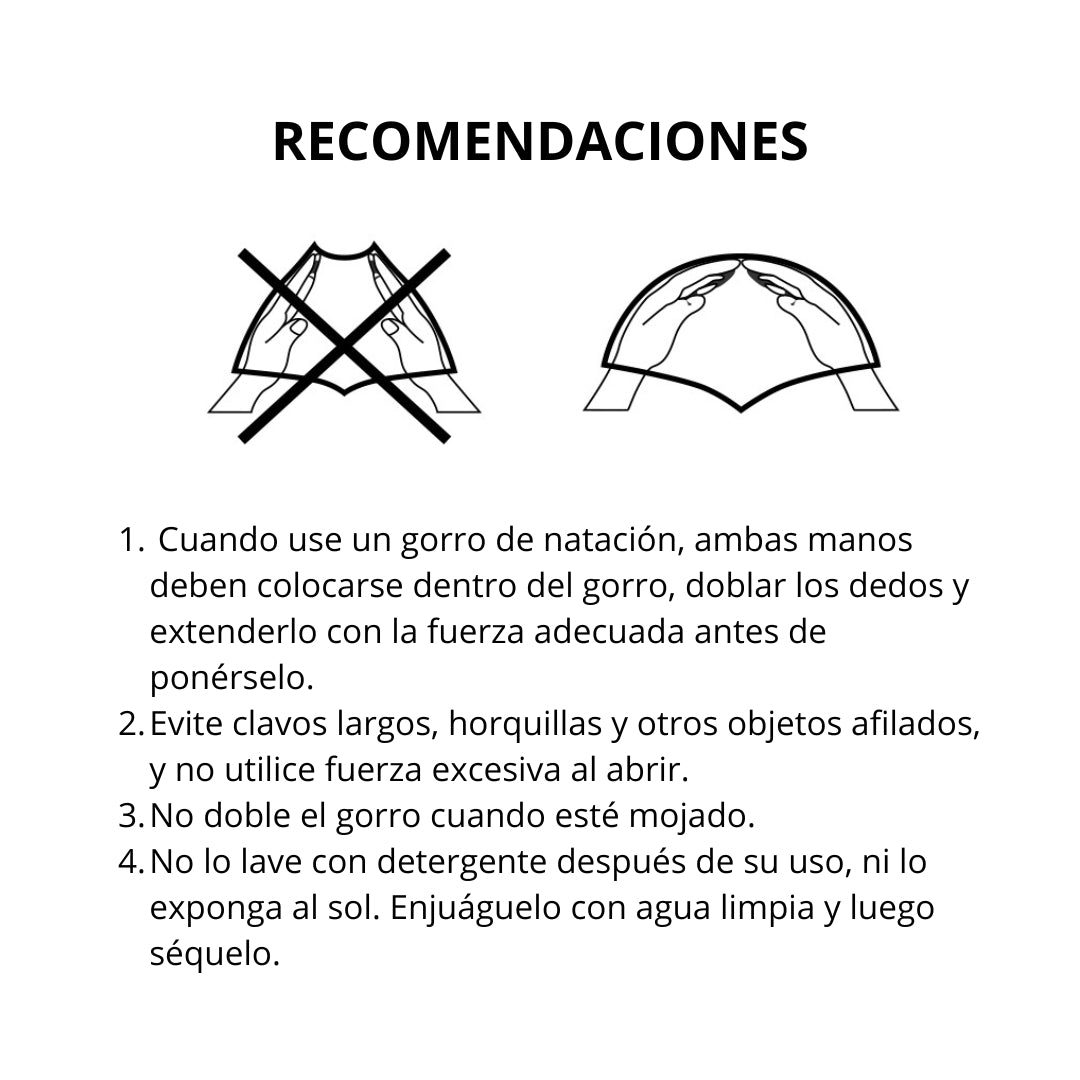 Gorro Large YINGFA Silicona Solid