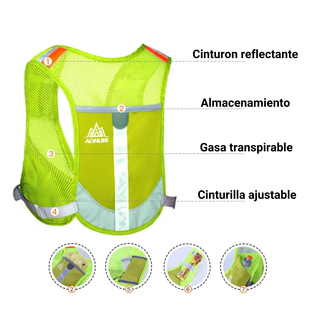 Chaleco Hidratación AONIJIE Basic 5L