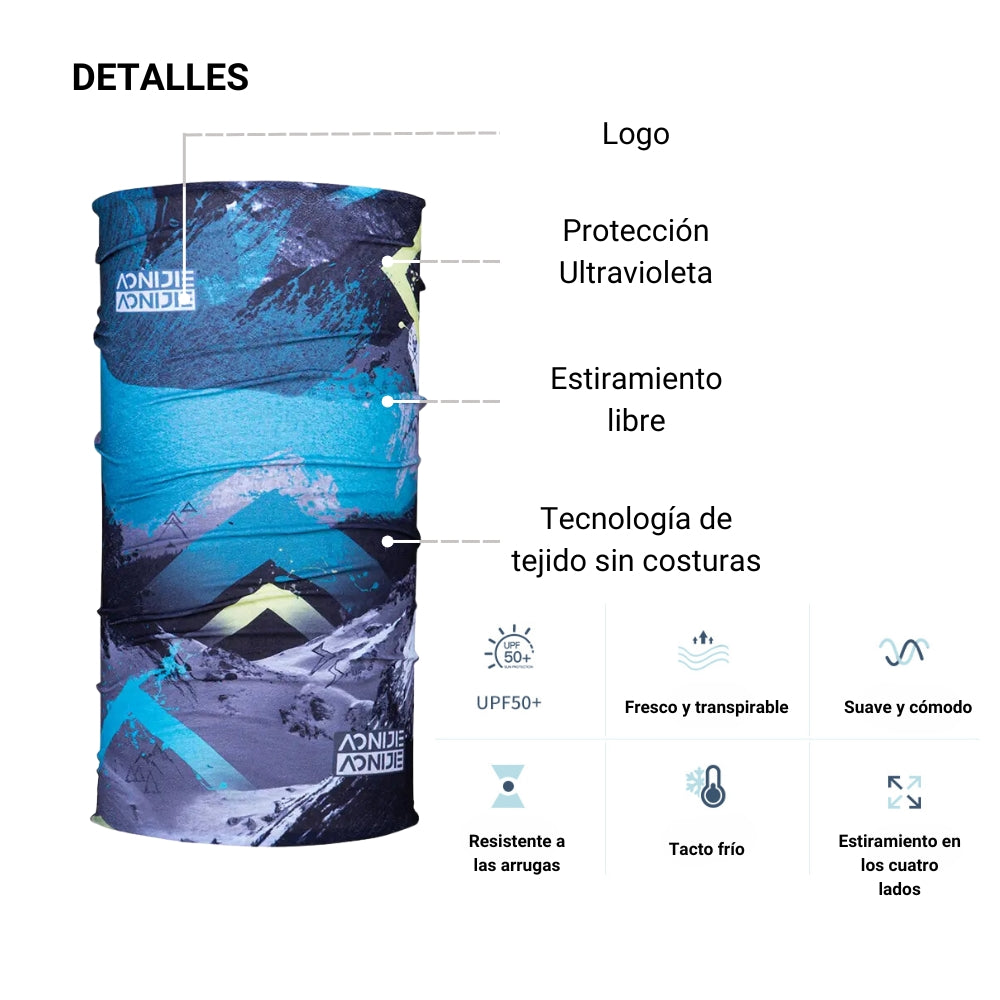 Bandana AONIJIE Coolmax Multicolor