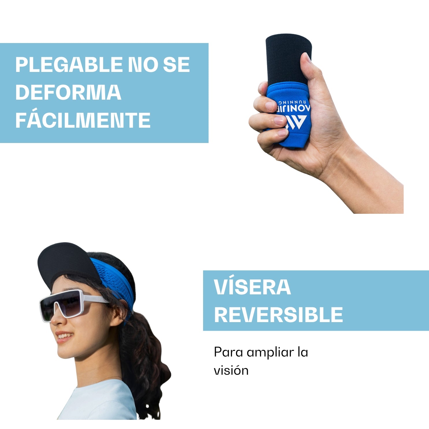 Visera AONIJIE Headband Solid