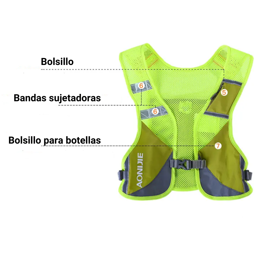 Chaleco Hidratación AONIJIE Basic 5L
