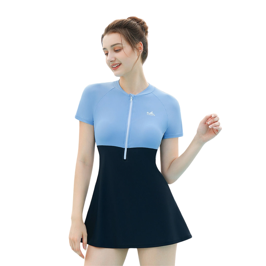 Traje Skirt Suit Manga Corta