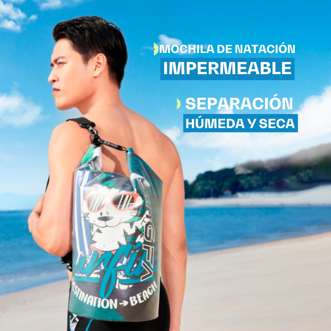 Bolso YINGFA 15L Waterproof Print Colorful