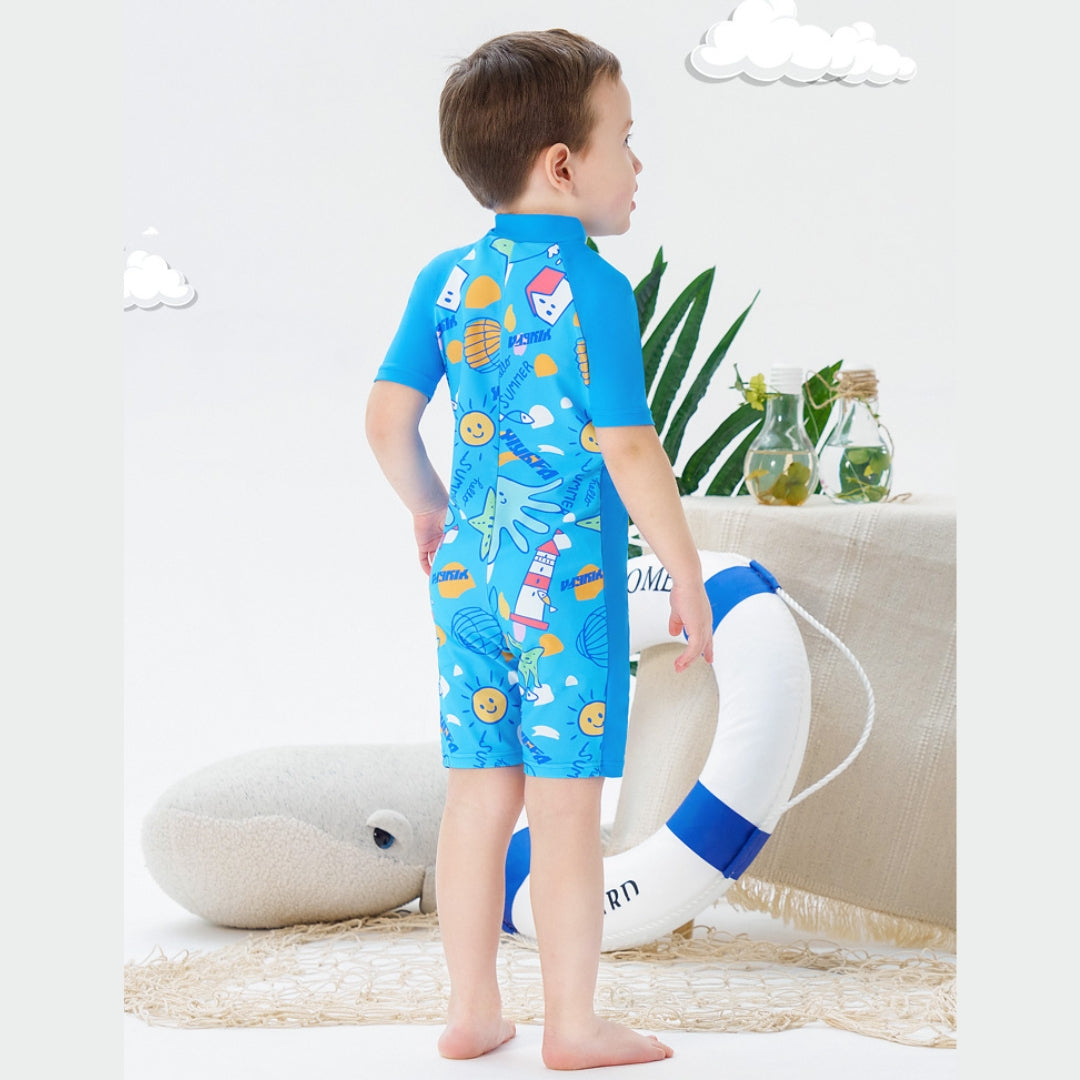 Traje Baby YINGFA Manga Corta Print Animado