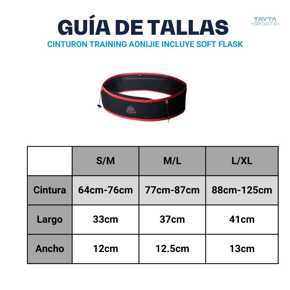 Cinturon Training AONIJIE incluye Soft Flask