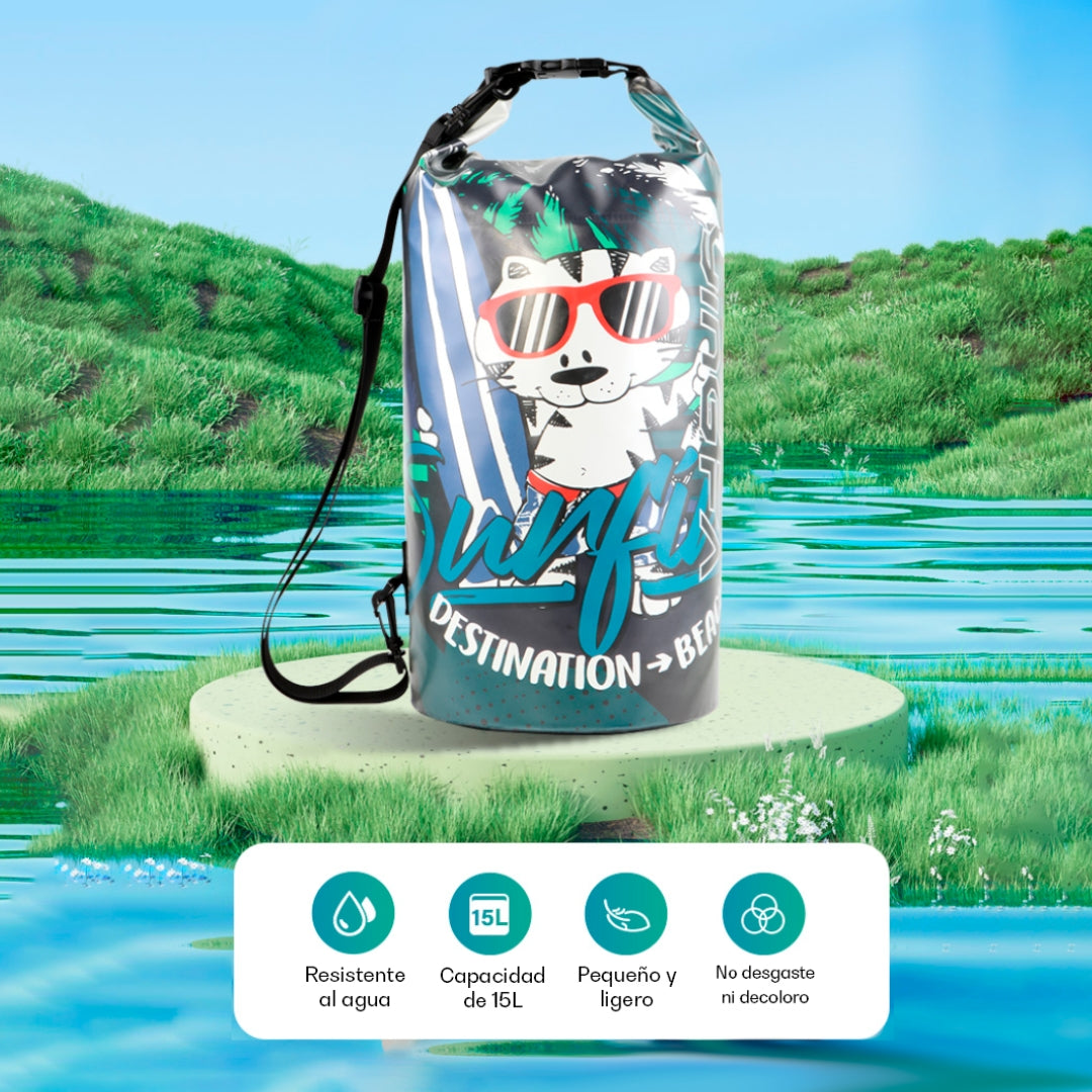 Bolso YINGFA 15L Waterproof Print Colorful