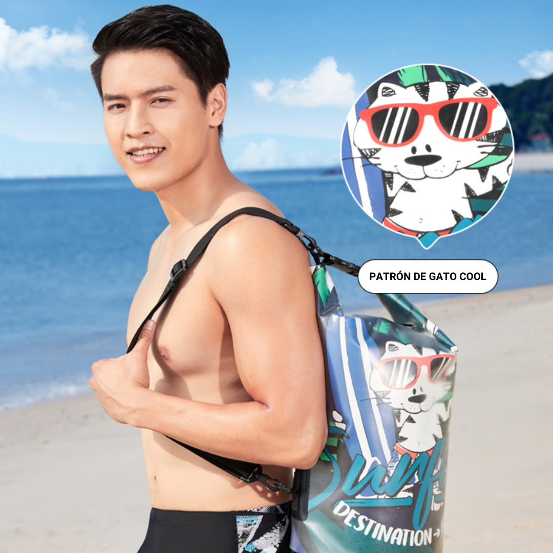 Bolso YINGFA 15L Waterproof Print Colorful