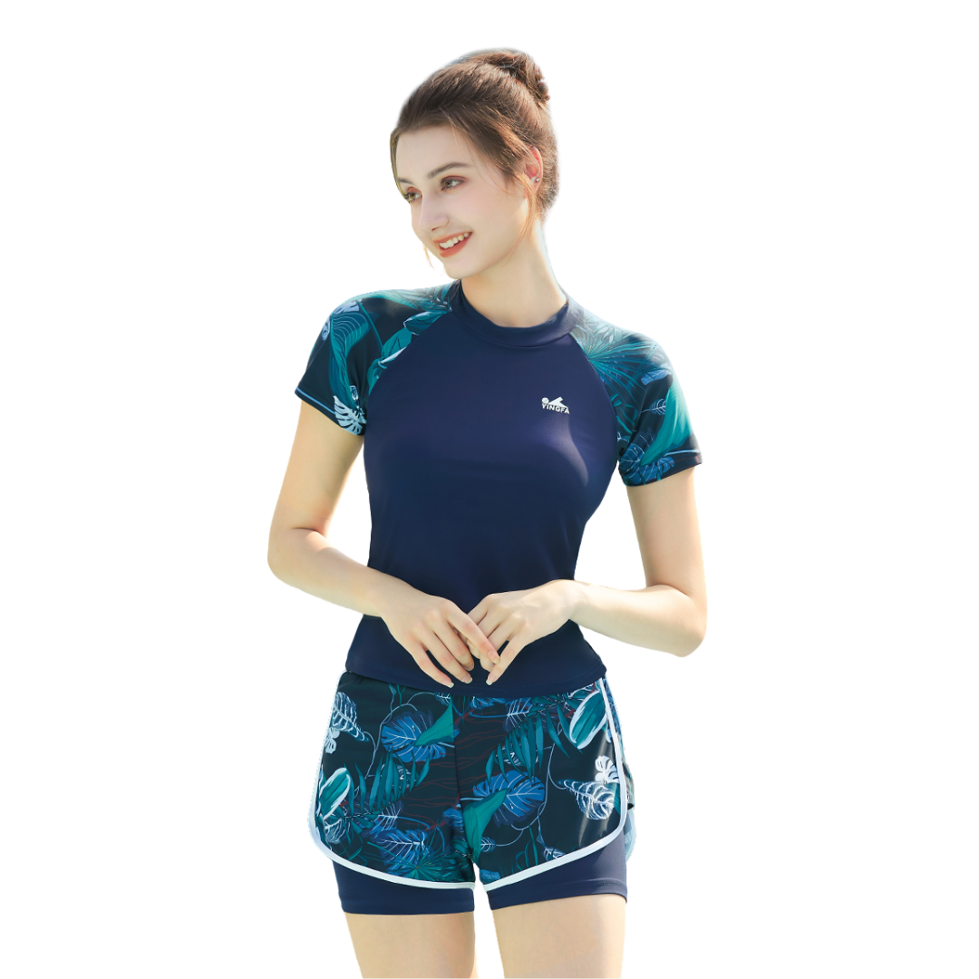 Conjunto YINGFA Shorts Y Manga Corta