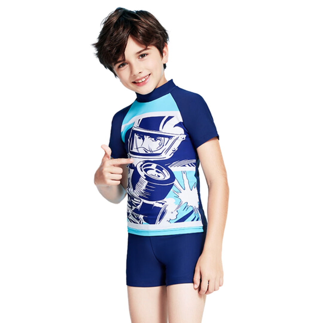 Conjunto Kids YINGFA Shorts Y Manga Corta
