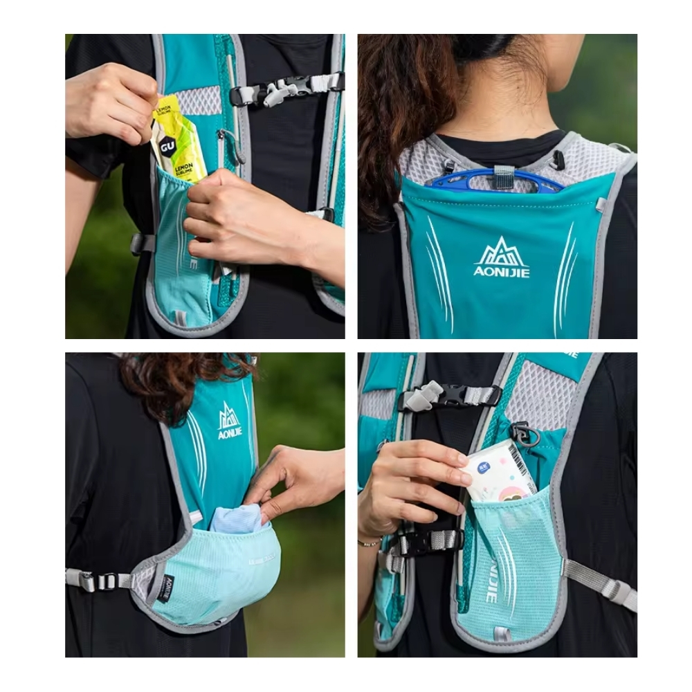 Chaleco Hidratación AONIJIE Upgraded 5L