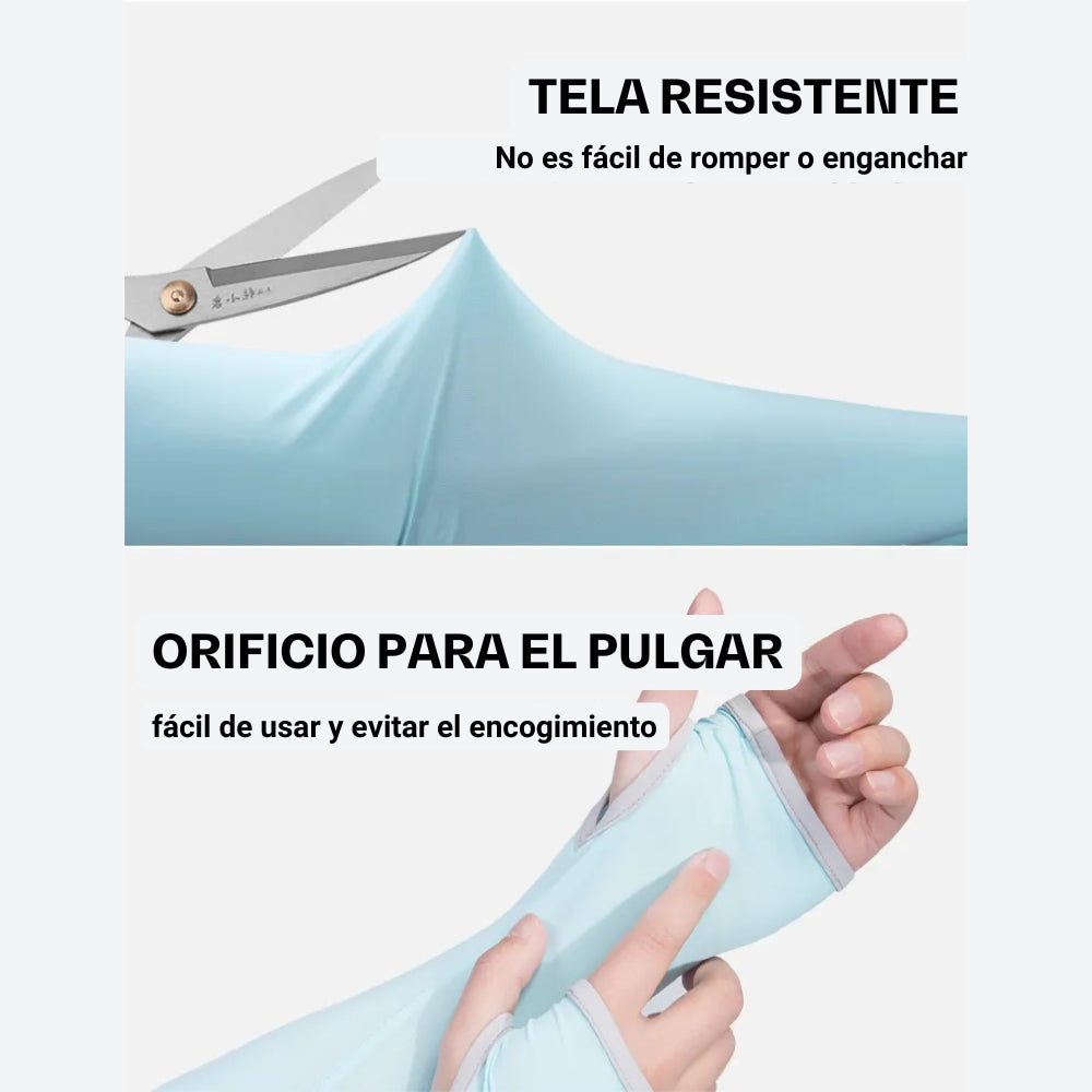 Manga Anti-UV AONIJIE Textura Ice Pro I