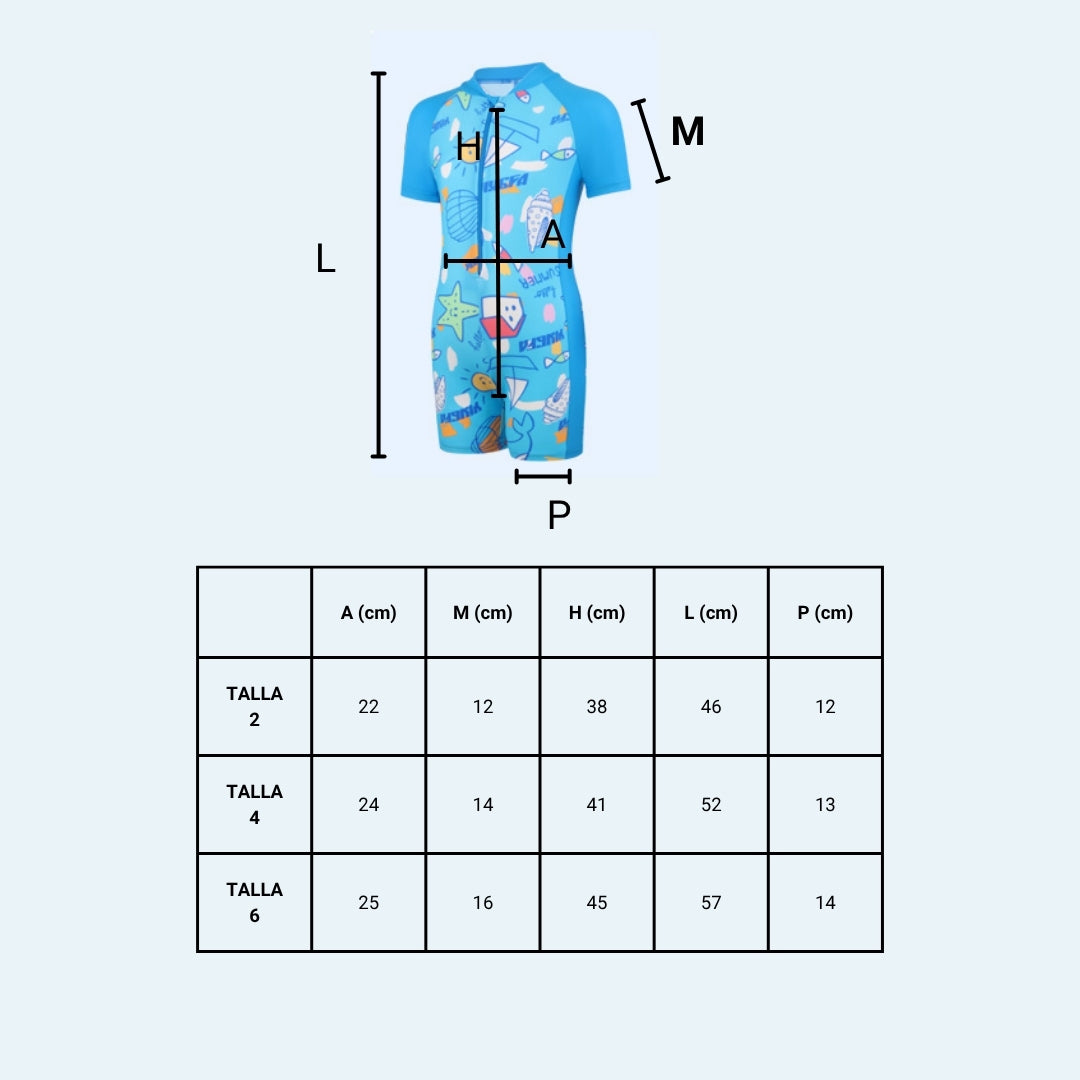 Traje Baby YINGFA Manga Corta Print Animado