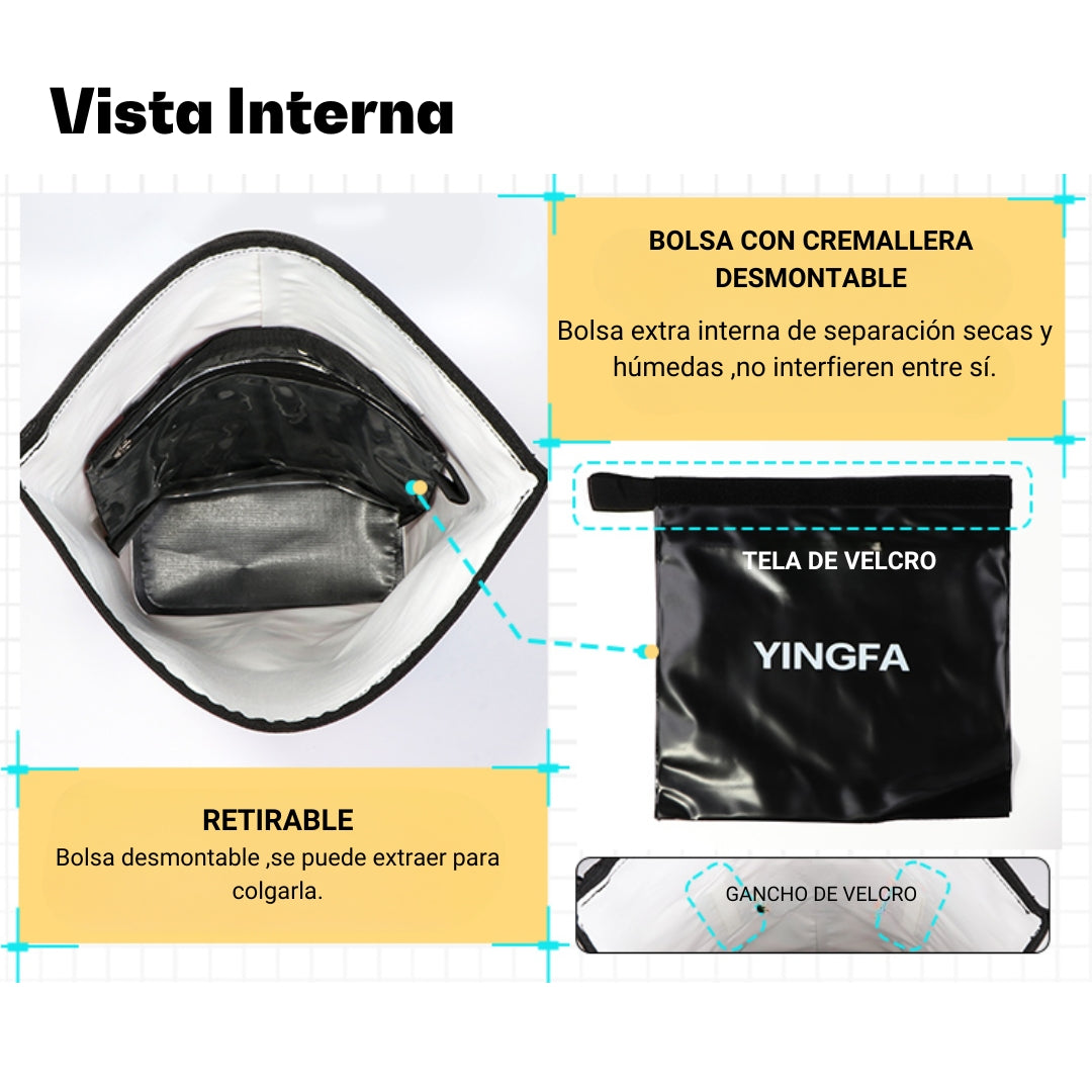 Bolso YINGFA 10L Waterproof Print Colorful