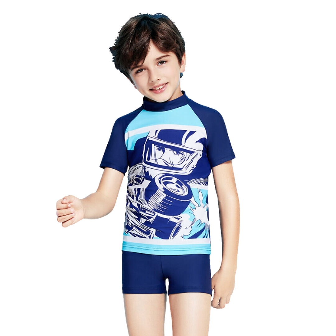 Conjunto Kids YINGFA Shorts Y Manga Corta