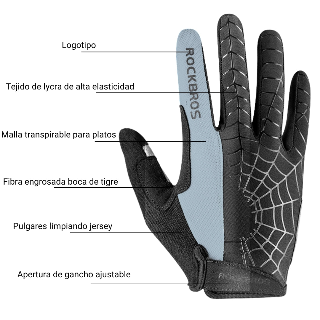 Guantes ROCKBROS Spider