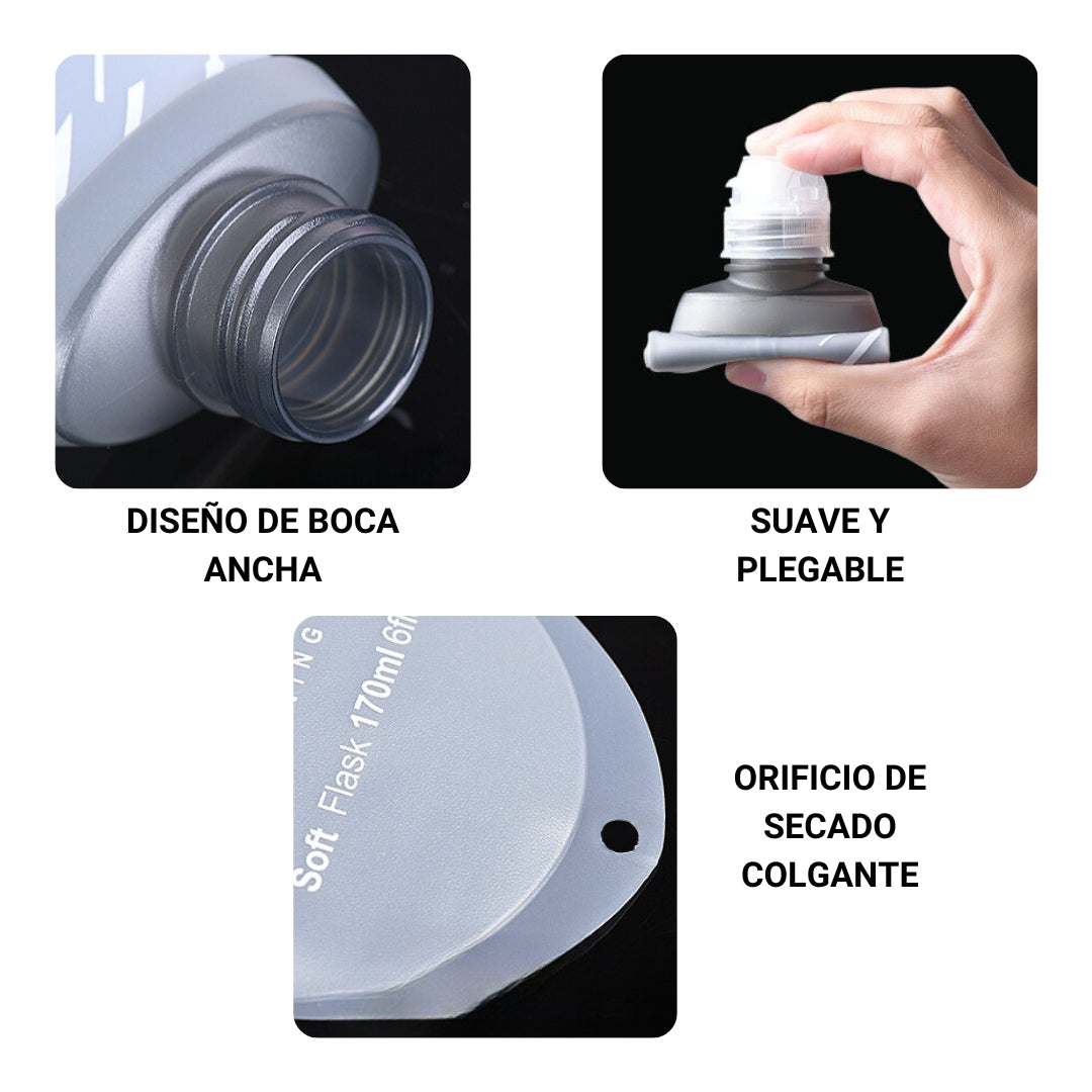 Botella Blanda Aonijie Soft Flask Energy 170ML