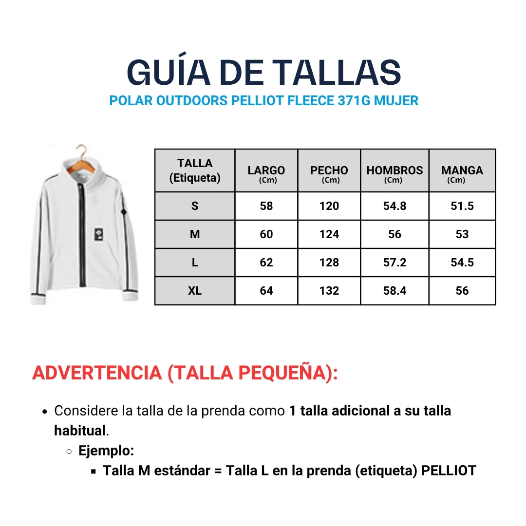 Polar Outdoors Pelliot Fleece 371G Mujer