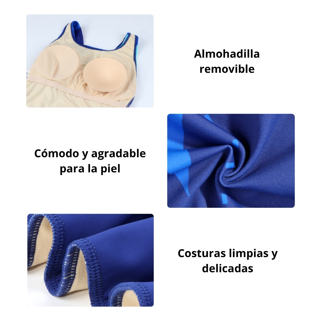 Traje Low Rise YINGFA Manga Cero Summer