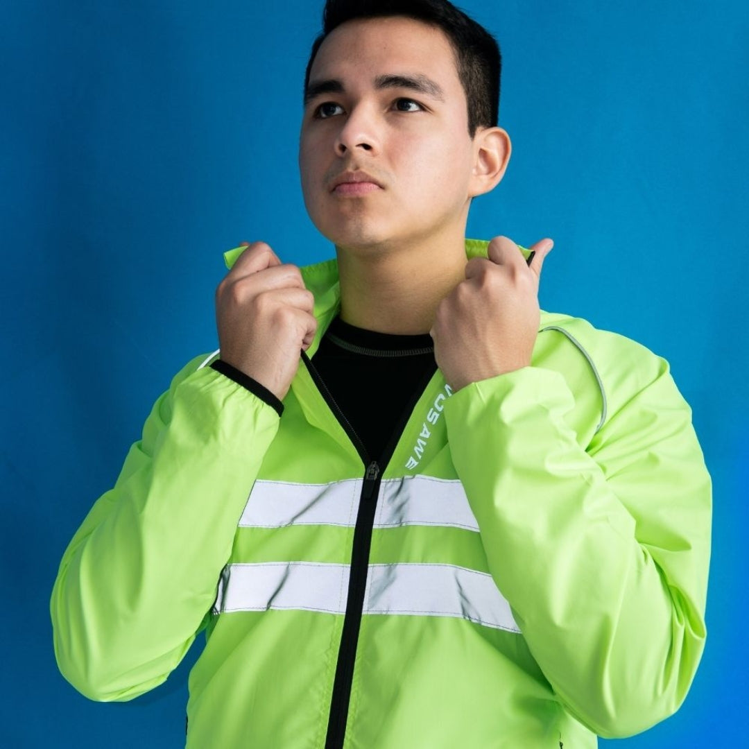 Casaca WOSAWE Cortavientos Reflectivo