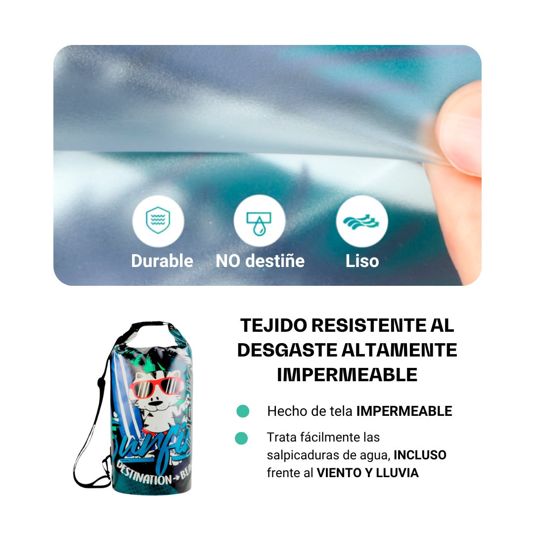 Bolso YINGFA 15L Waterproof Print Colorful